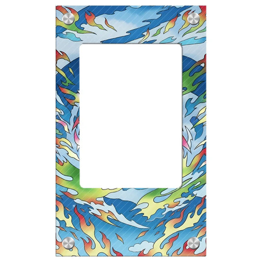 Cornice Espositiva Charizard Fiamme Spettrali UPC Promo