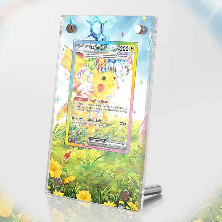 Cornice Espositiva Pikachu EX Scintille Folgoranti